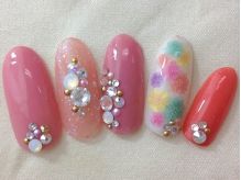 フラワー&ストーン \6300 - nail salon ZILL