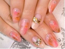 オータムタイダイ【¥7020】 - ネイルサロンDiva 梅田 Ena店