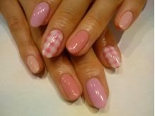 ピンクギンガム - Cherie Nail salon EST店