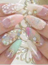 オフ込モテOLネイル\5400 - LUXEY 梅田店