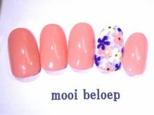お花アートネイル▼オフ込¥5500 - mooi beloep梅田店