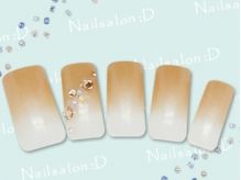 ベージュグラデーション - Nail Salon ：D 　梅田店