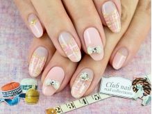 ガーリーツイード￥6800 - CLUB NAIL 梅田店