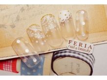* FERIA ホワイトレース - FERIA nail&beauty 梅田