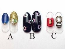 選べるアートABC - CANDY☆NAIL 十三本店