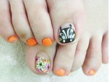 贅沢フットコース¥8900 - drape nail