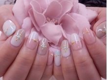 春先取り!グレイッシュカラー♪ - LUNA NAIL
