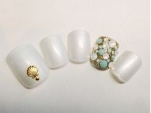 【フットコース 初回\7560】 - Leia by un clou Bijou(RISE SWELL) 江坂店