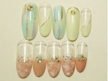 定額エレガントコース初回\6480 - nailsalon swanna　 肥後橋