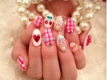 ギンガムチェック - Nail Salon ROSE 梅田店