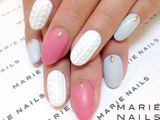 ニットネイル - Marie NAILS 大阪梅田店