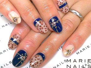 ヒョウ柄ネイル - Marie NAILS 大阪梅田店