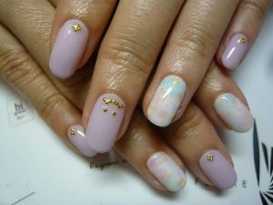 スマイルアート×タイダイ柄