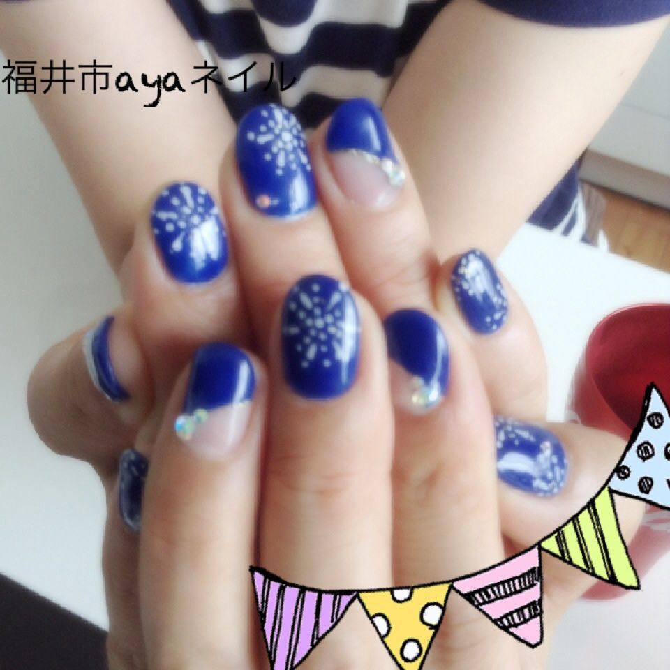 花火ネイル - ayaネイル