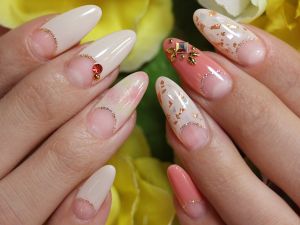 シンプル＆個性的逆フレンチ