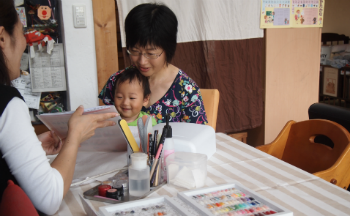 自宅に来てもらえるので、子供が騒いでも安心でした。