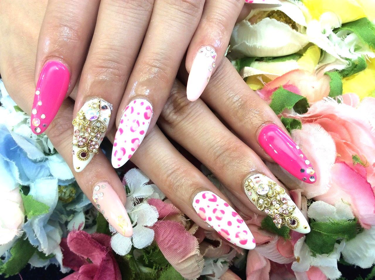 パーツデザインネイル☆彡 - Rococo Lovelya Nail 安城店
