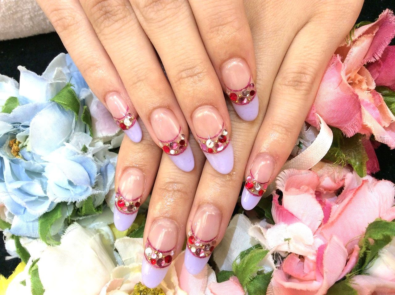 ジェルスカフレンチ☆彡 - Rococo Lovelya Nail 安城店