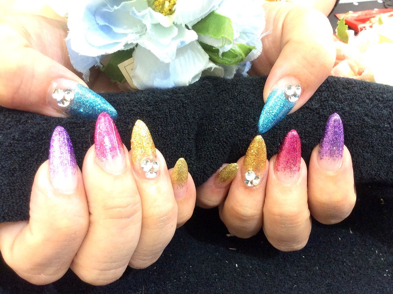 ジェルスカラメグラ☆彡 - Rococo Lovelya Nail 安城店