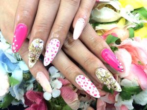 パーツデザインネイル☆彡