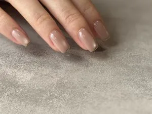 マグネット×ミラーフレンチ - Lei Nail & Select Shop
