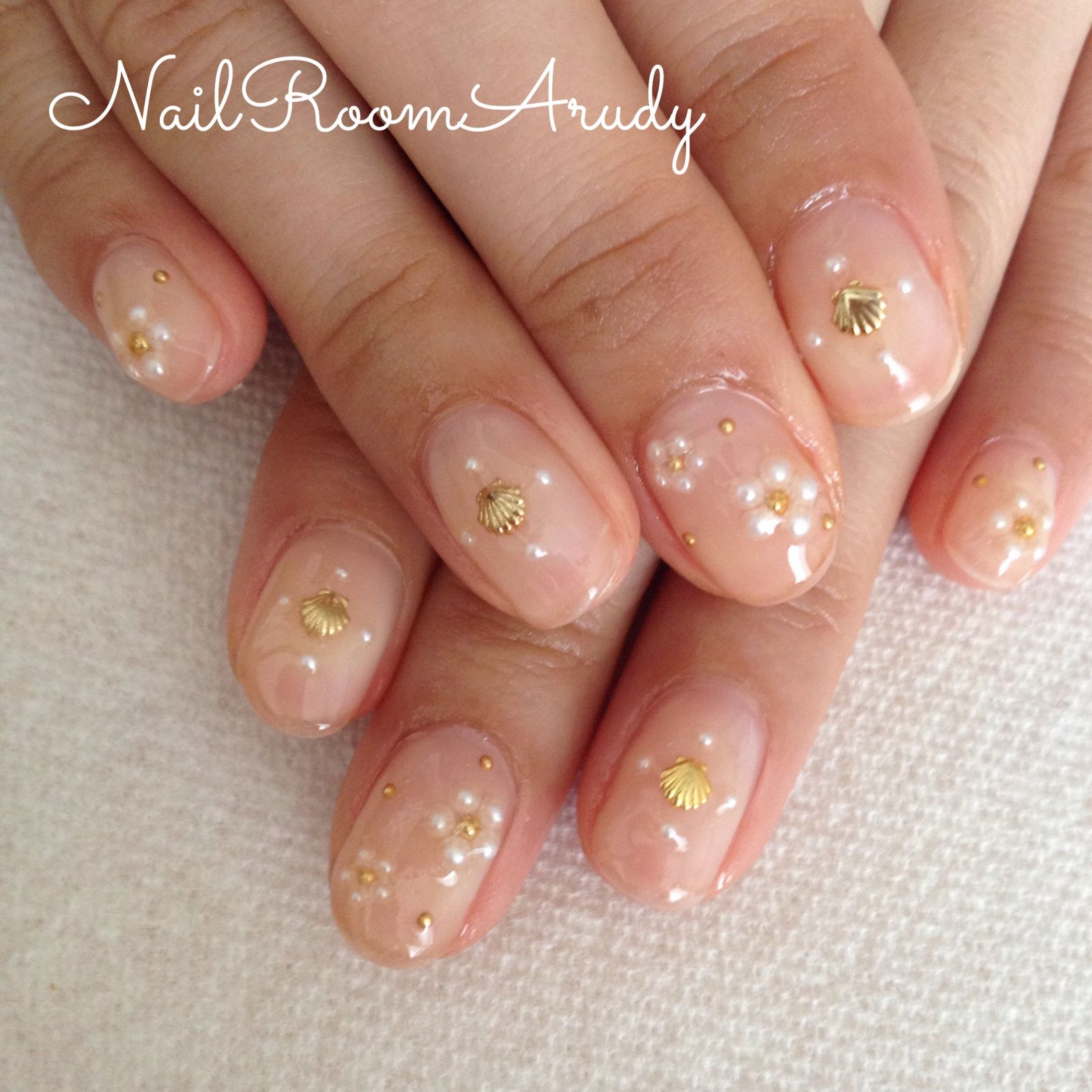 ガーリーなクリアネイル - nailroomarudy