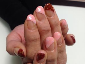 冬の赤チェック