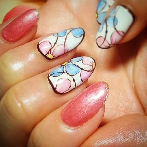 パステルフラワーネイル☆