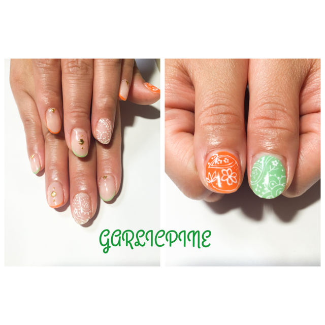 大阪西心斎橋アメ村ネイルサロン～GARLICPINE～