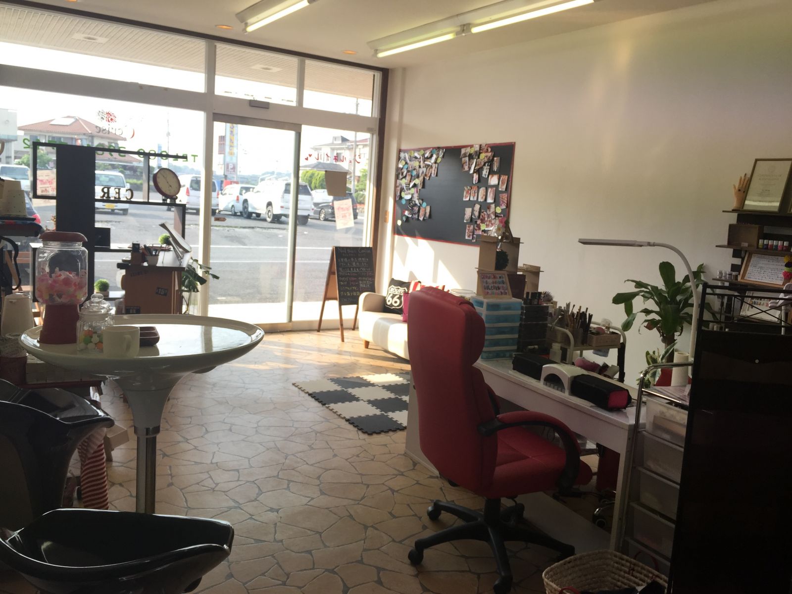 店内奥からの眺め