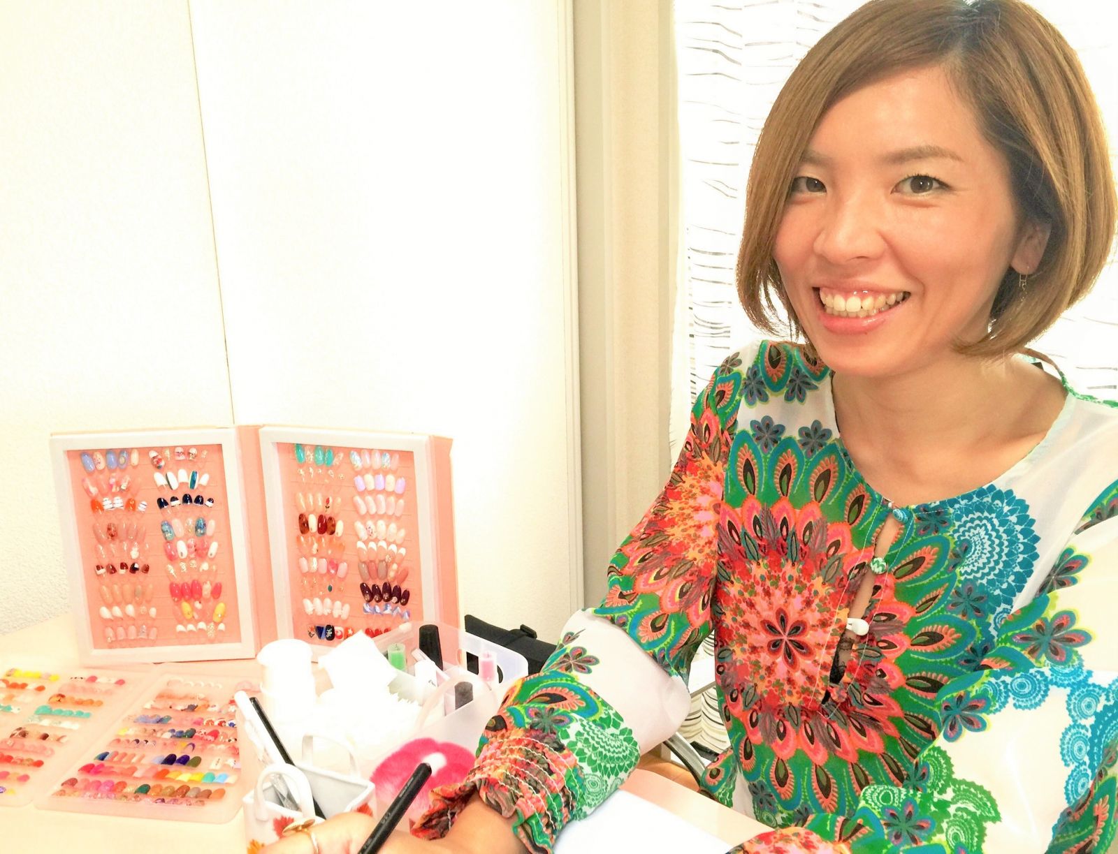 ネイリストの居原田（いはらだ）と申します！！
できる範囲での皆様のわがままにお応えしたいです♪