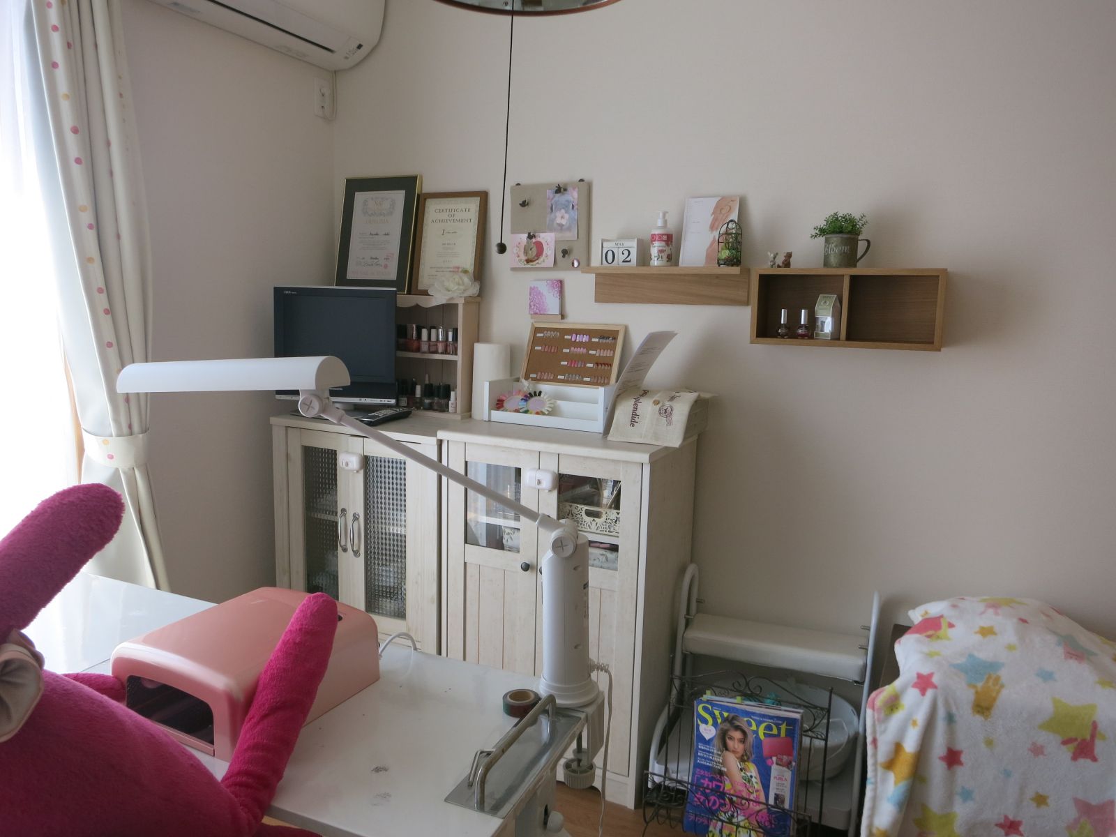 サロン内の様子