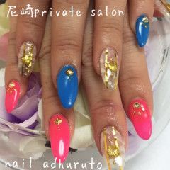 アート4本コース+長さ出し - private salon ネイル アデュルト