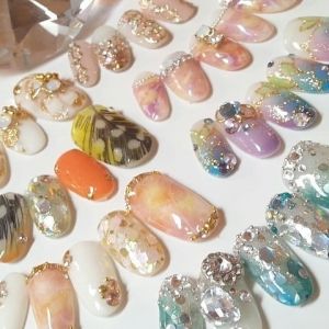 オートクチュールのデザインネイル