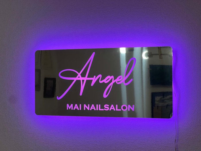 Nail salon. ANGEL