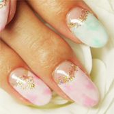 ダイダイ柄モロッコ風 - nailsalon Jam