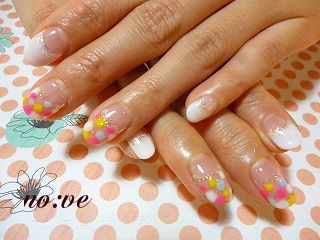 ☆パステル春ドットネイル☆ - no:ve nails+relax