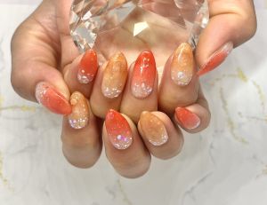 グラデーションネイル - Megumi Nail