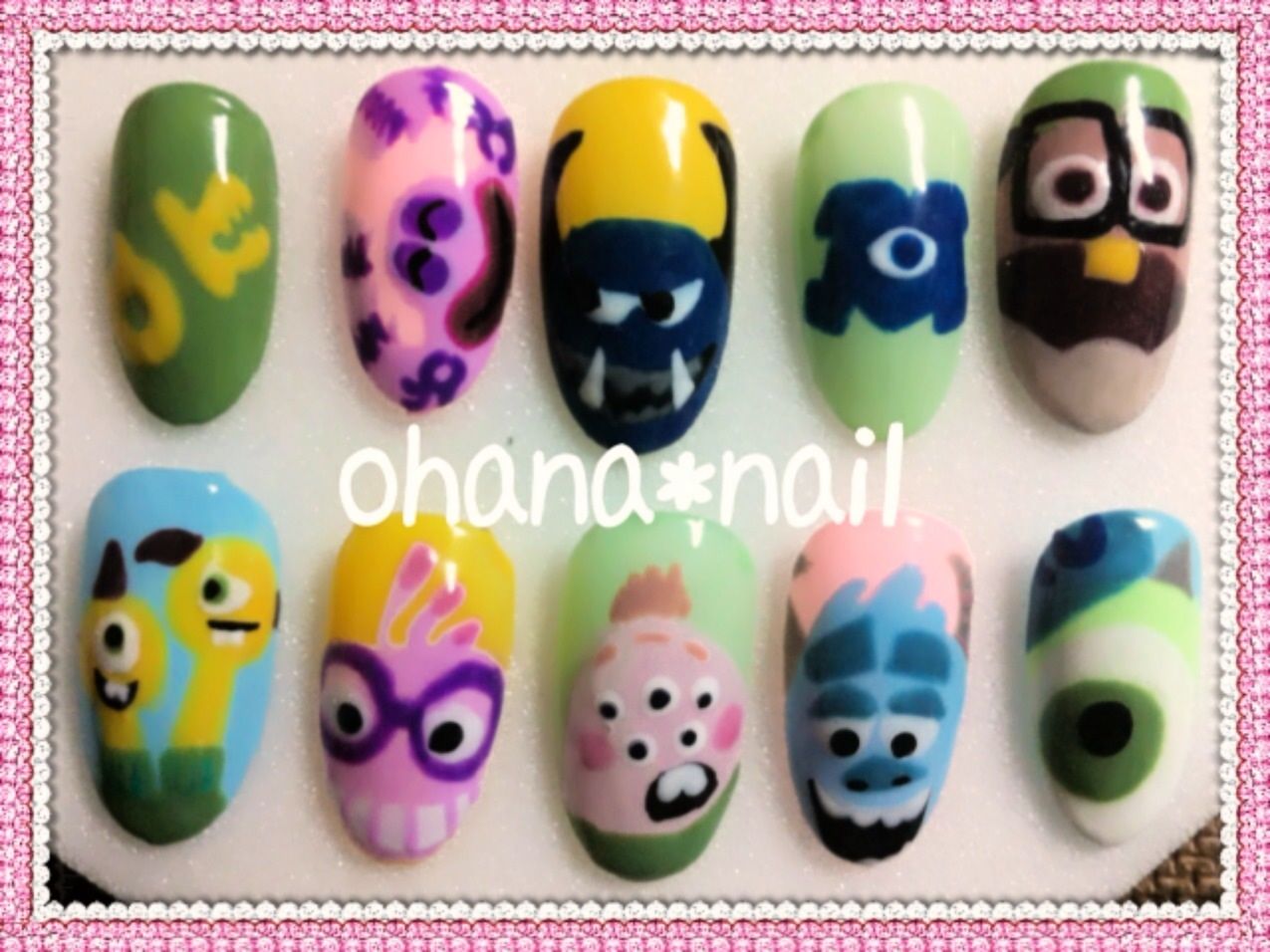 キャラクターネイル4 - Ohana Nail