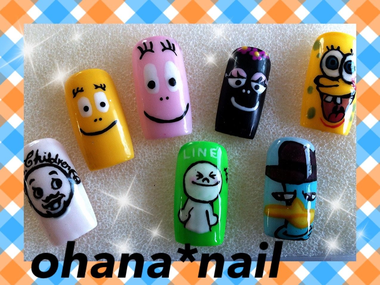 キャラクターネイル3 - Ohana Nail