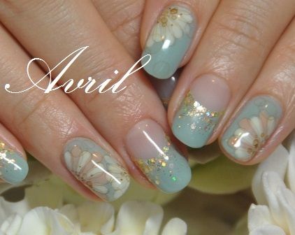 エアリーアネモネパステルver. - Nail Salon Avril