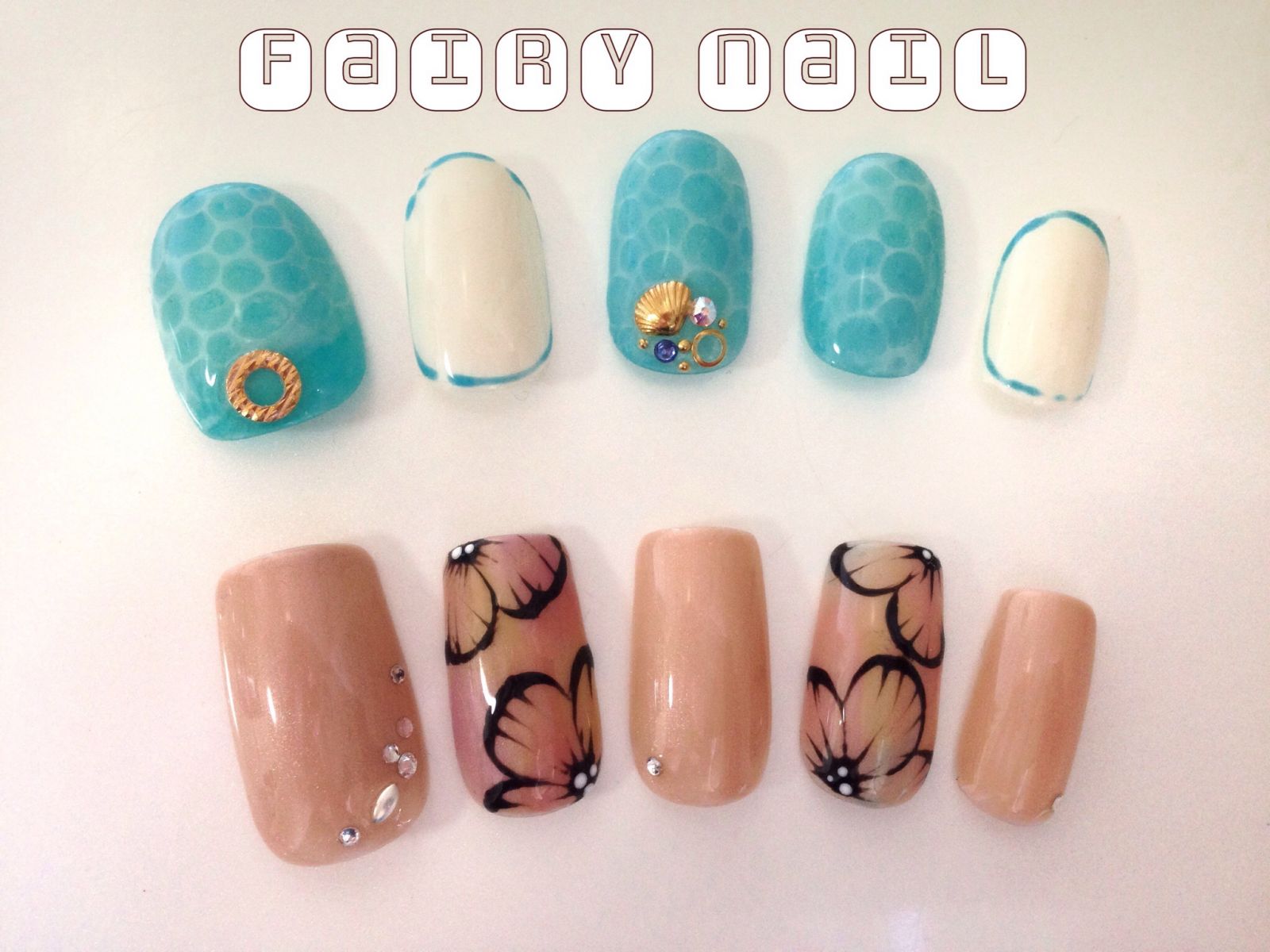夏のせせらぎ - fairy nail アズーリ店