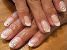 ブライダルにも◎清楚な王道フレンチ♪\5600 - milie nail