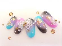 【ブライダル】カラフルフラワー - Nail salon JEWEL